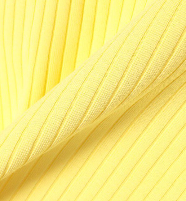 SHIPS any「SHIPS any:〈洗濯機可能〉テレコ リブ ハーフスリーブ TEE」|Tシャツ・カットソー|