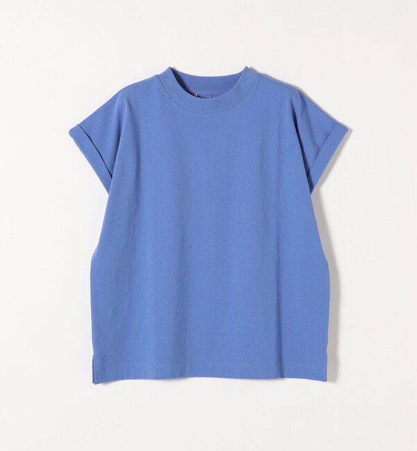 SHIPS any「SHIPS any:〈抗菌防臭/洗濯機可能〉USAコットン フレンチスリーブ TEE」|Tシャツ・カットソー|