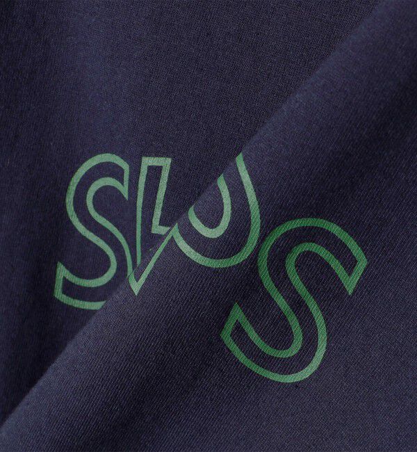 SHIPS for women「【WEB限定】 SHIPS ラウンド プリント ロゴ TEE」|Tシャツ・カットソー|