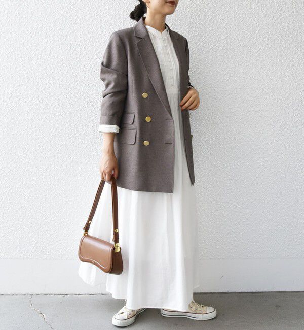 SHIPS any「SHIPS any:〈洗濯機可能〉アイビー ブレザー ダブル ジャケット」|テーラードジャケット|