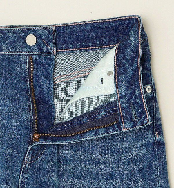 quaranciel「quaranciel:〈洗濯機可能〉ハンサム テーパード デニム パンツ」|デニム|