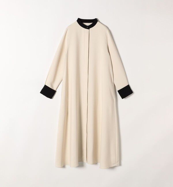 SHIPS any「SHIPS any:〈洗濯機可能〉ダブルクロス Aライン シャツワンピース」|ワンピース|