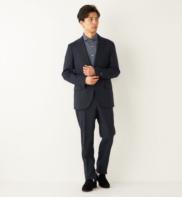 SHIPS Colors 「SHIPS Colors:ワイドカラー プリント ドレス ネルシャツ」|シャツ・ブラウス|