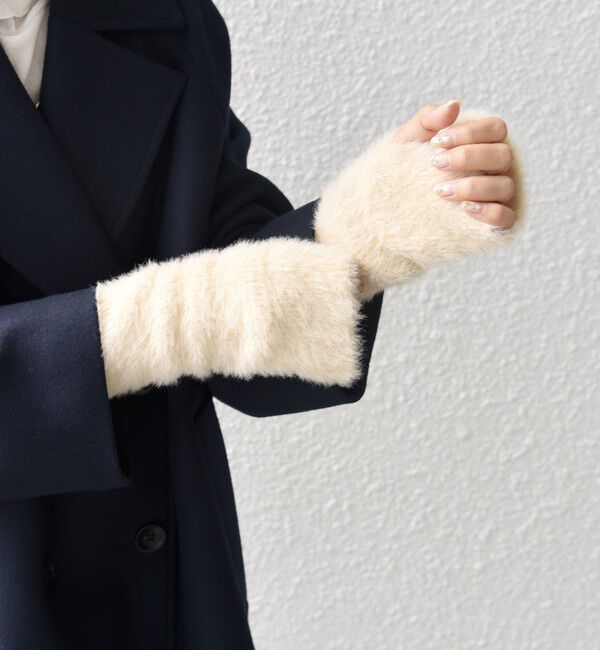 SHIPS for women「* フェイク ファー アーム ウォーマー ◇」|手袋|