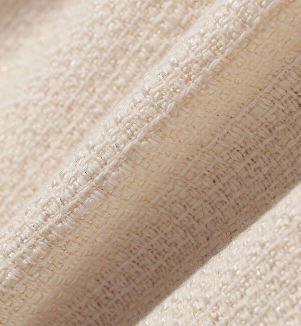 SHIPS for women「〈セレモニー対応可〉スラブ ツイード ジレ（セットアップ対応）」|ベスト・ジレ|