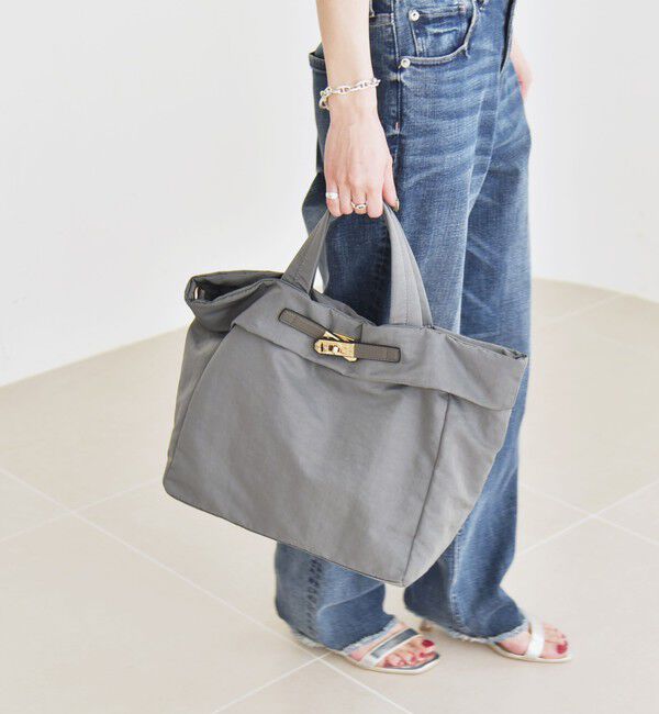 quaranciel「quaranciel: ベルトデザイン 2way トートバッグ（A4対応）」|トートバッグ|