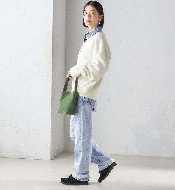 SHIPS for women「〈洗濯機可能〉ストレート フィット デニム パンツ」|デニム|