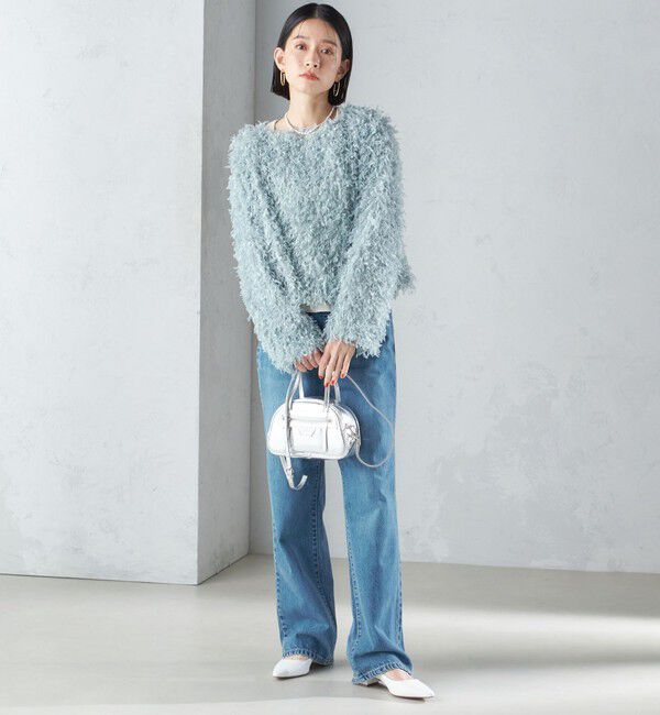 SHIPS for women「〈手洗い可能〉フェザー ヤーン プルオーバー 24SS ◇」|プルオーバー|