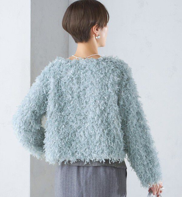 SHIPS for women「〈手洗い可能〉フェザー ヤーン プルオーバー 24SS ◇」|プルオーバー|