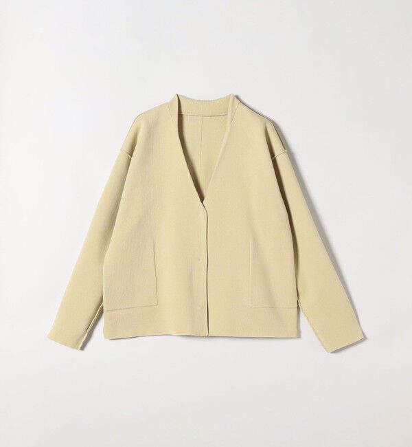 SHIPS any「SHIPS any:〈手洗い可能〉テーラード ニット カーディガン ジャケット」|テーラードジャケット|