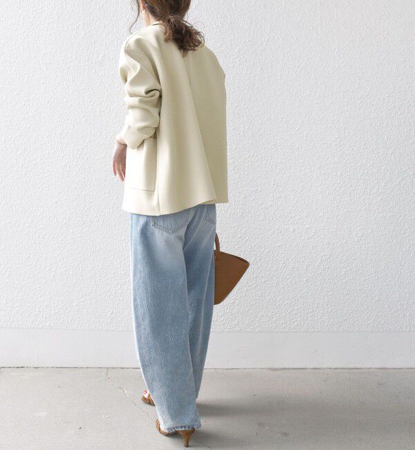 SHIPS any「SHIPS any:〈手洗い可能〉テーラード ニット カーディガン ジャケット」|テーラードジャケット|