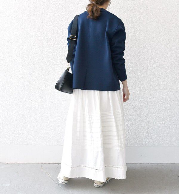 SHIPS any「SHIPS any:〈手洗い可能〉テーラード ニット カーディガン ジャケット」|テーラードジャケット|