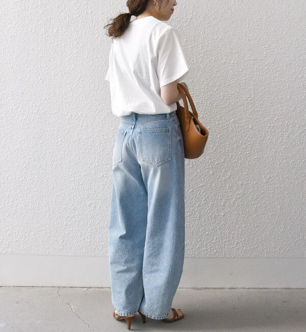 SHIPS any「La Hutte:〈洗濯機可能〉デザイン ロゴ  プリント TEE」|Tシャツ・カットソー|