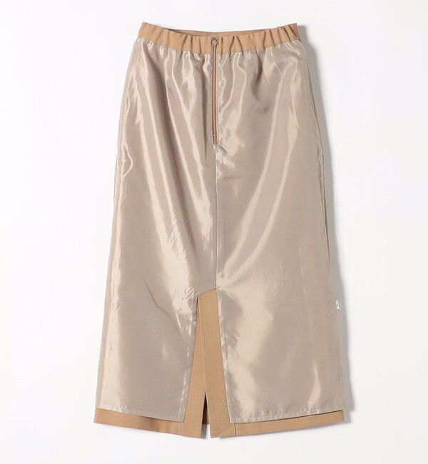 quaranciel「quaranciel:〈洗濯機可能〉アイライン スカート &times; フレンチ TEE セット」|タイト|