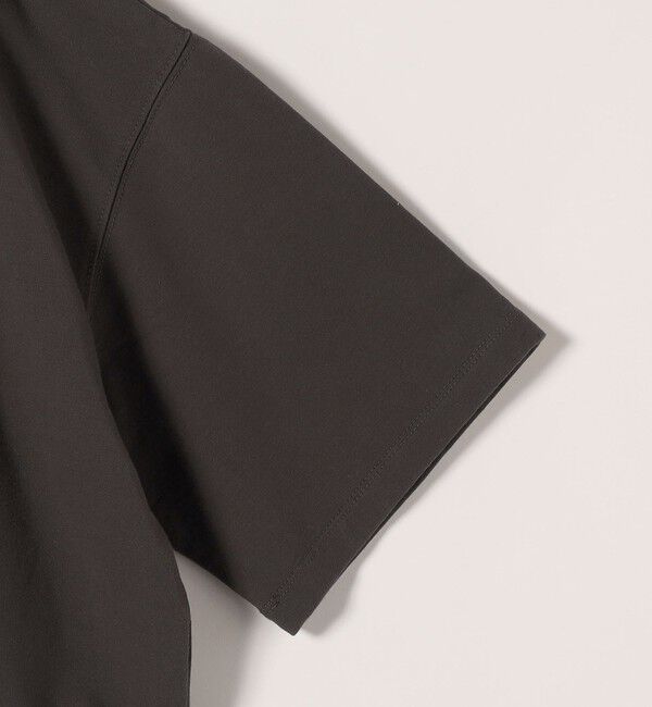 SHIPS any「《一部追加予約》【WEB限定】SHIPS any:〈洗濯機可能〉インレイ ハーフスリーブ ショートTEE」|Tシャツ・カットソー|