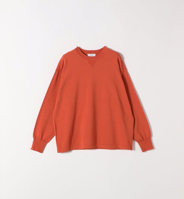 SHIPS any「SHIPS any:〈手洗い可能〉スウェットライク ニット プルオーバー」|ニット・セーター|