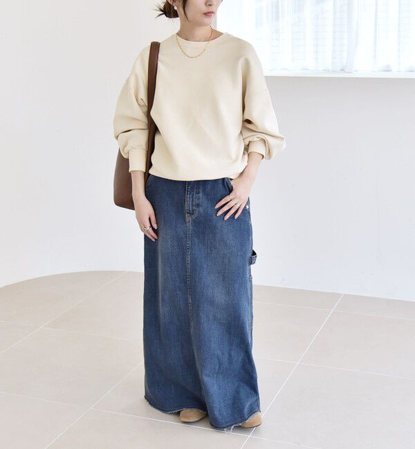 quaranciel「quaranciel:〈洗濯機可能〉ポンチ ベーシック コンパクト スウェット」|スウェット・ジャージ|