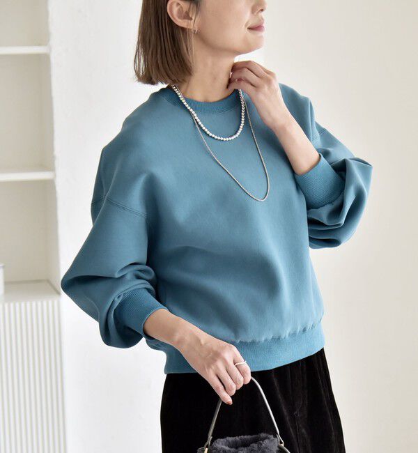 quaranciel「quaranciel:〈洗濯機可能〉ポンチ ベーシック コンパクト スウェット」|スウェット・ジャージ|