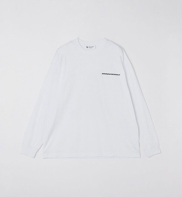 SHIPS「City Ambient Products: グラフィックプリント ロングスリーブTシャツ(ロンT)」|Tシャツ・カットソー|