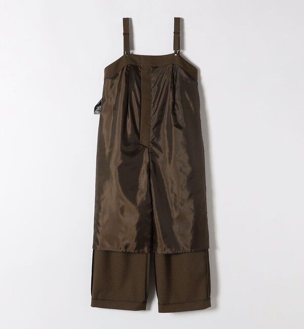 SHIPS any「SHIPS any:〈洗濯機可能〉ウールライク サスペンダー セミワイド サロペット」|その他|