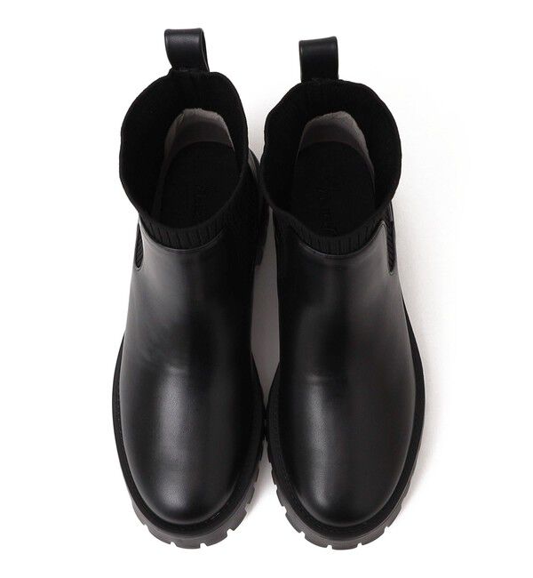 SHIPS for women「HAMON:ショート ニット ブーツ（晴雨兼用）」|ショートブーツ|