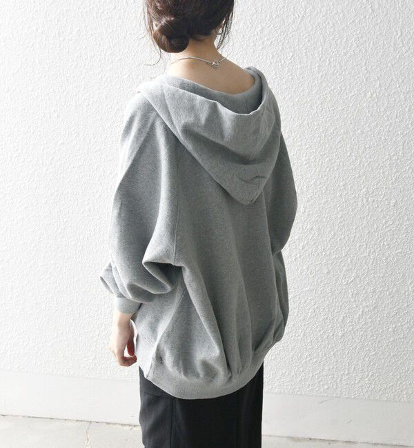 SHIPS any「SHIPS any:〈洗濯機可能〉USAコットン 裏起毛 ジップ スウェット パーカー」|パーカー|