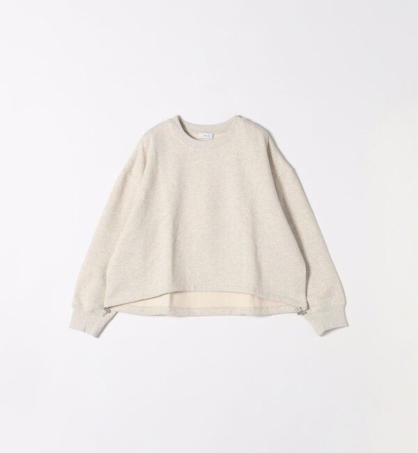 SHIPS any「【WEB限定】SHIPS any:〈洗濯機可能〉USA コットン 裏起毛 コクーン プルオーバー」|スウェット・ジャージ|