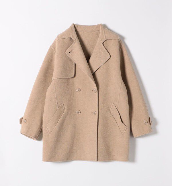 quaranciel「quaranciel: リバー ジャケット Pコート」|ピーコート|