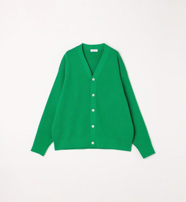 SHIPS any「SHIPS any: 〈手洗い可能〉 ハーフミラノリブ Vネック ニット カーディガン◇」|カーディガン|