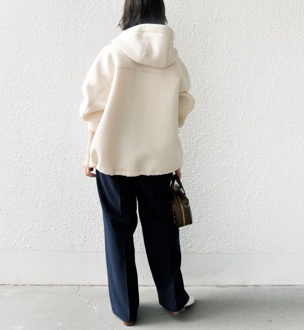 SHIPS for women「【WEB限定】〈手洗い可能〉ダンボール ダブルジップ フーディー 1」|パーカー|