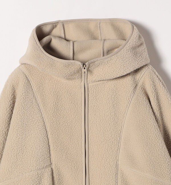 SHIPS any「SHIPS any:〈洗濯機可能〉ボア フリース フード ブルゾン パーカー」|パーカー|