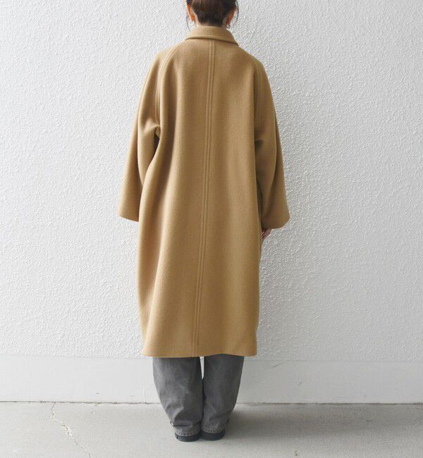 SHIPS any「SHIPS any: バルマカーン コクーン コート 25AW」|ステンカラーコート|