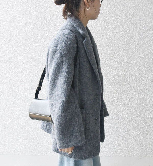 SHIPS any「SHIPS any: ウール ミックス シャギー シングル コート」|その他|