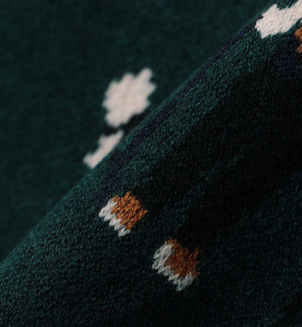 SHIPS Colors 「SHIPS Colors:〈洗濯機可能〉総柄 ジャカード ニット」|ニット・セーター|