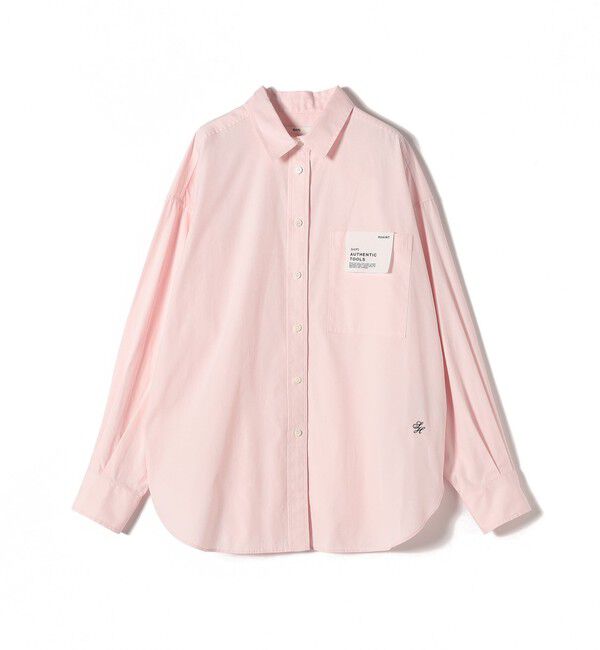 SHIPS for women「〈洗濯機可能〉ピン オックス 刺繍 シャツ」|シャツ・ブラウス|