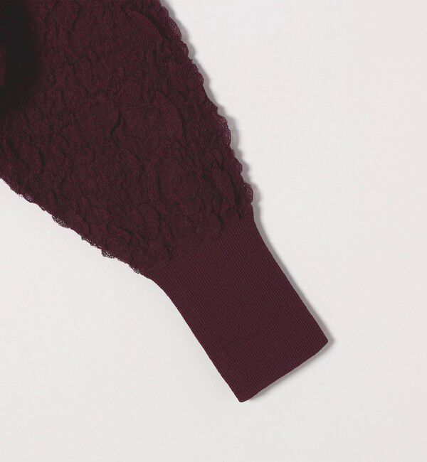 SHIPS any「《一部追加予約》SHIPS any:〈手洗い可能〉ジャカード バンピー コンパクト カーディガン」|カーディガン|