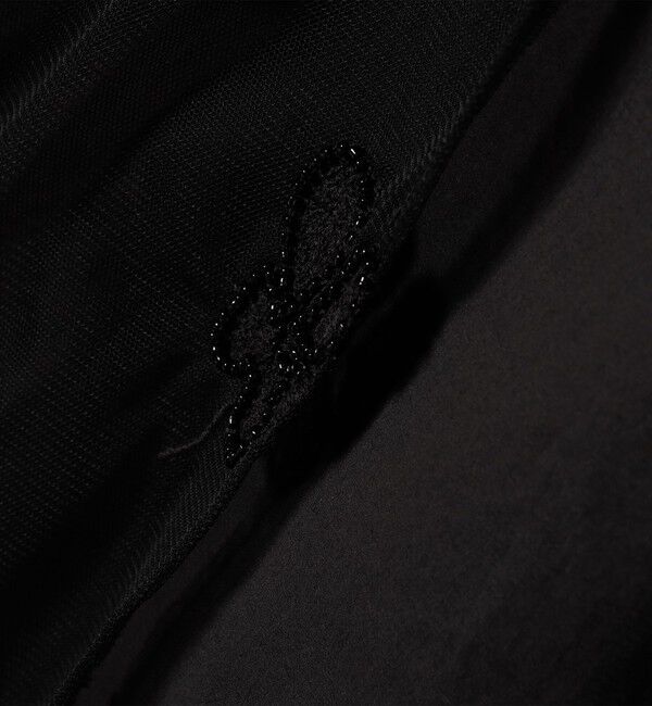 SHIPS any「bon_meur: フラワー ビーズ ラップスカート &times; ストレート パンツ セット」|その他|