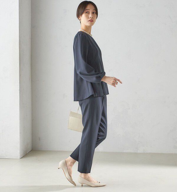 SHIPS for women「ダブル クロス ブラウス（セレモニー対応可）」|シャツ・ブラウス|