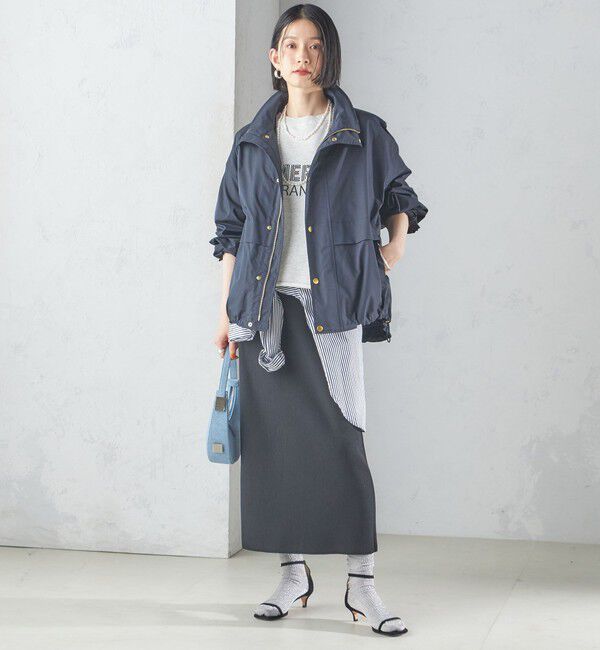 SHIPS for women「〈手洗い可能〉前後 2WAY リブ ニット スカート」|スカート|