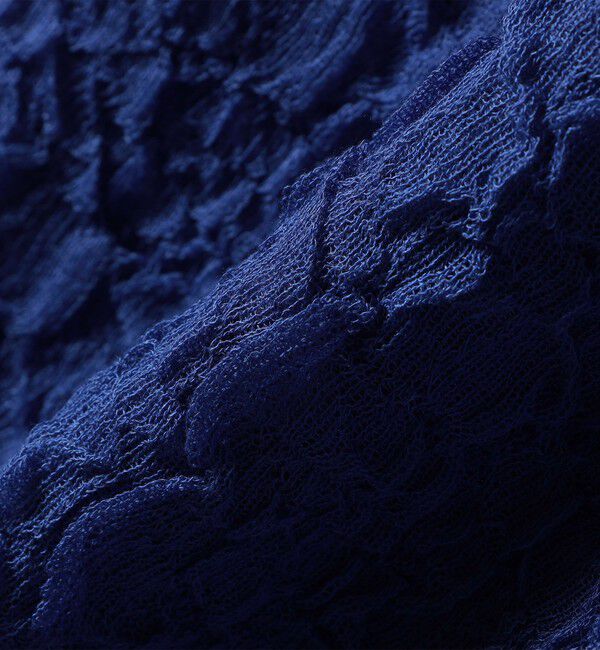 SHIPS any「《一部追加予約》SHIPS any:〈手洗い可能〉ジャカード バンピー クルーネック プルオーバー」|ニット・セーター|