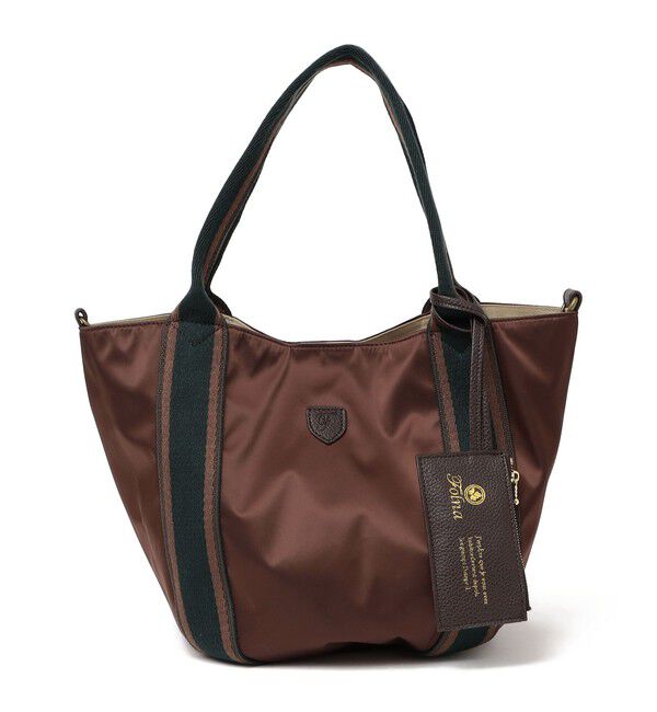 SHIPS any「【SHIPS any別注】Folna: 2WAY ライン ナイロン トート バッグ」|トートバッグ|