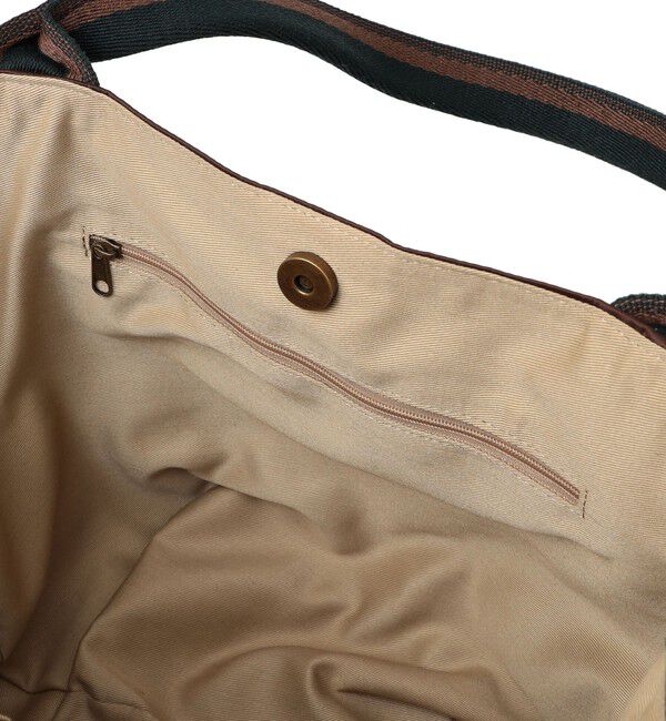 SHIPS any「【SHIPS any別注】Folna: 2WAY ライン ナイロン トート バッグ」|トートバッグ|