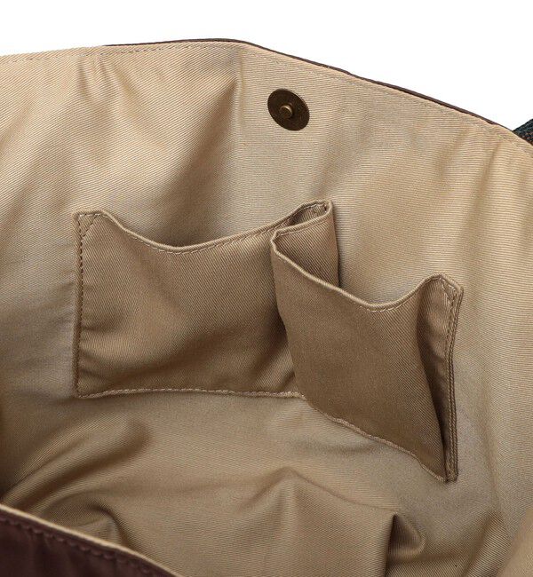 SHIPS any「【SHIPS any別注】Folna: 2WAY ライン ナイロン トート バッグ」|トートバッグ|