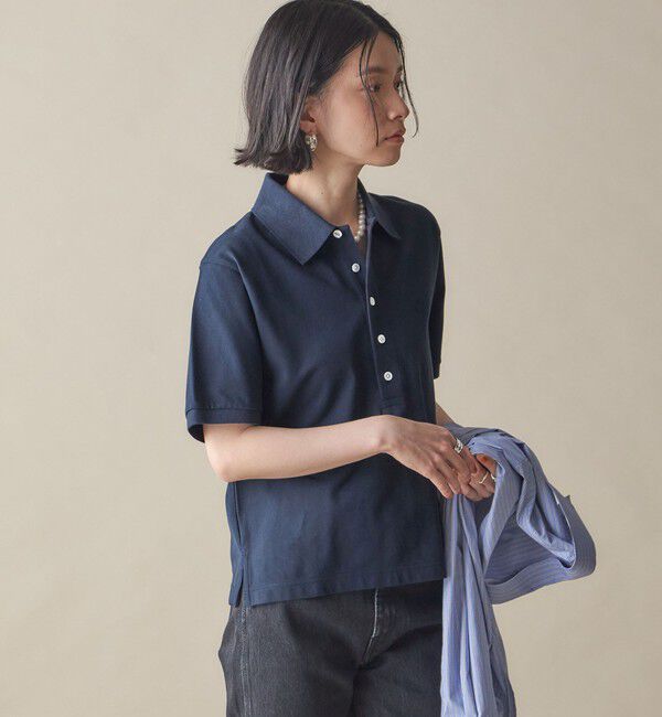 SHIPS for women「SHIPS NINE CASE:〈洗濯機可能〉ポロシャツ」|ポロシャツ|