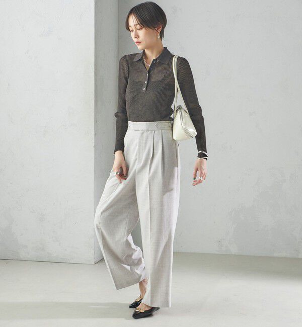 SHIPS for women「2WAY バックル スリング バック フラット シューズ」|パンプス|