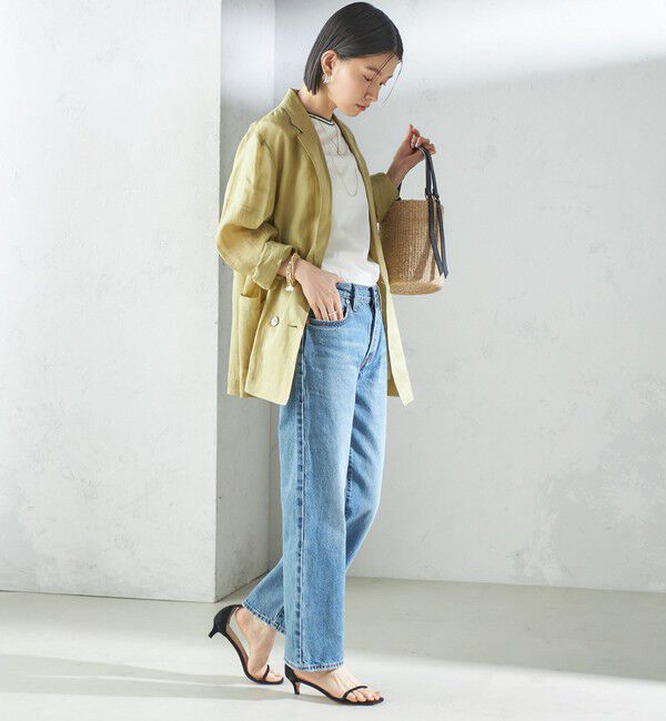 SHIPS for women「〈手洗い可能〉ラミー 4 シアー ジャケット」|テーラードジャケット|