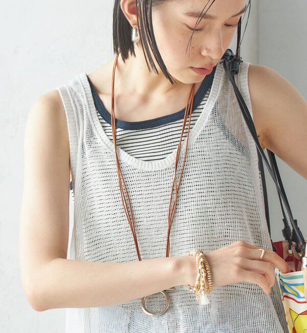 SHIPS for women「【SHIPS別注】〈洗濯機可能〉miller:タンクトップ」|タンクトップ|