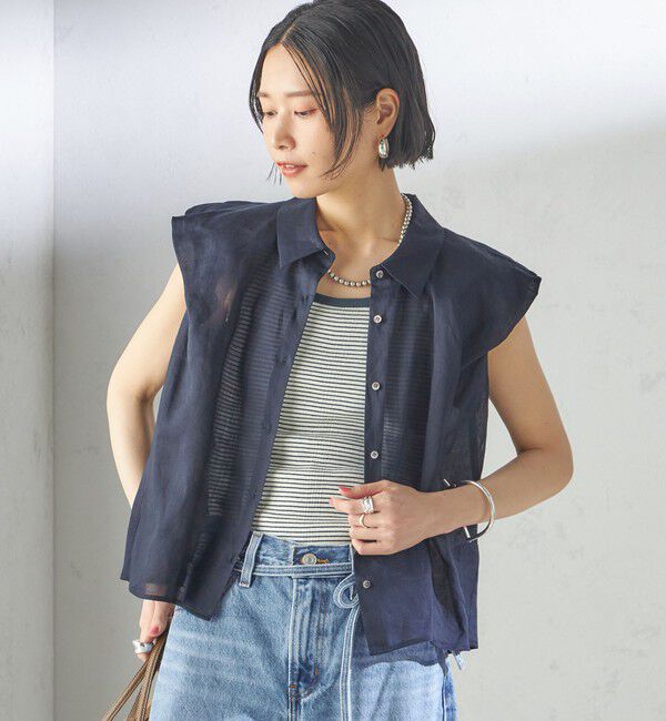 SHIPS for women「【SHIPS別注】〈洗濯機可能〉miller:タンクトップ」|タンクトップ|