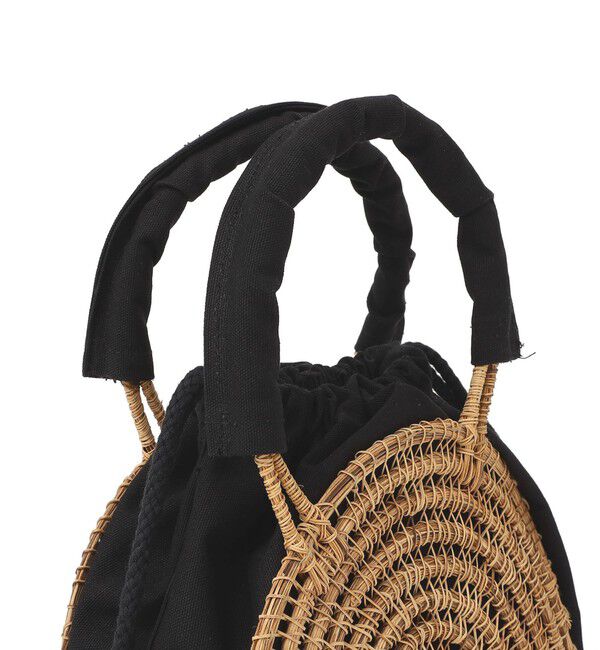 SHIPS any「《一部追加予約》TARANGO: ハーフ ラウンド カゴ バッグ」|かごバッグ|