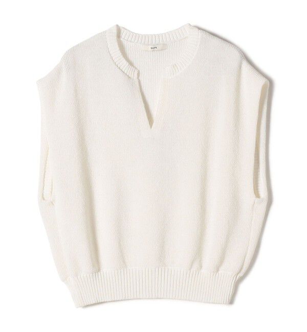 SHIPS for women「〈手洗い可能〉ポリエステル 麻 スキッパー プルオーバー」|プルオーバー|